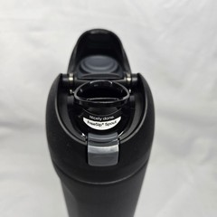 Owala FreeSip Water Bottle 24oz Black Insulated Stainless Steel Gym Travel NEW