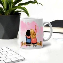 Personalized mug with text photo name logo personalized gift funny coffee mug 07
