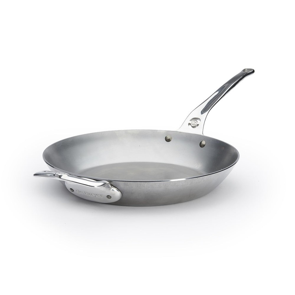 De Buyer Mineral B Pro Carbon Steel Fry Pan 12.5″ (Brand New)
