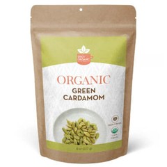Organic Jumbo Green Cardamom Pods – Whole Elaichi Spices for Cooking and Baking