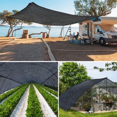 90% UV Resistant Shade Cloth Anti-Aging Sun Sunblock Plant Garden Tarp Net Mesh