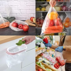 350/Roll 14″x20″ Plastic Clear Produce Bag On Roll Grocery Kitchen Food Storage