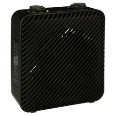 PACK of 4 Pelonis 1500W 3-Speed Electric Fan-Forced Space Heater Black OPEN BOX