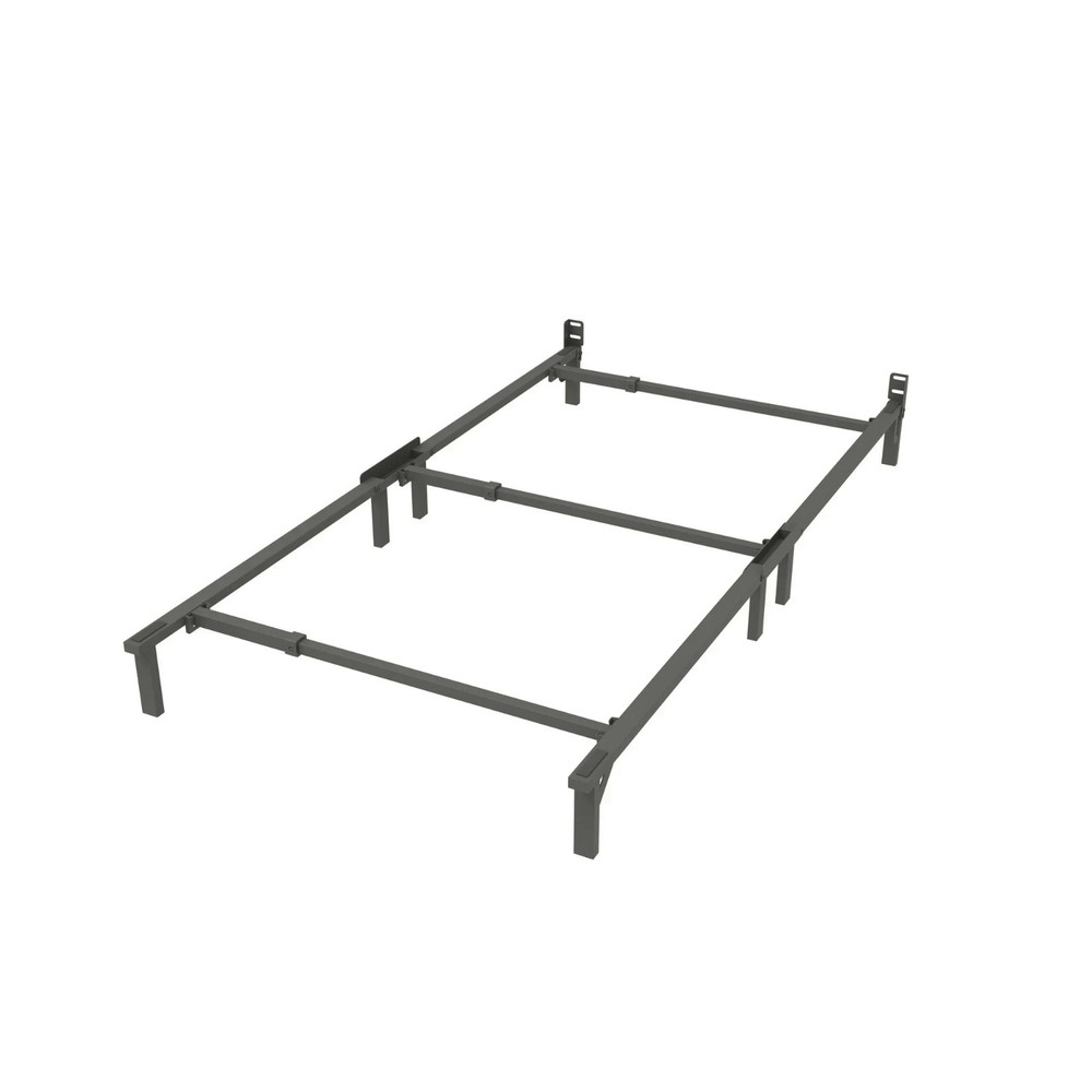 Mainstays Twin 7″ Bed Frame Easy To Assemble Box Spring Required No Tools Needed