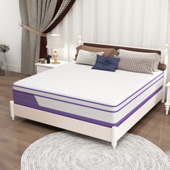 12/14 Inch Mattress Memory Foam InnerSpring Twin Full Queen King Size In A Box