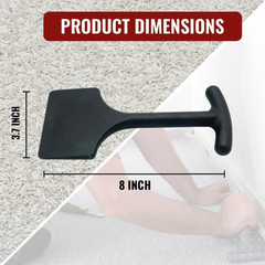 ZY396 Wide Carpet Stair Tool (1PC Carpet Tucking Hand-Held Tucker Tool Plastic)