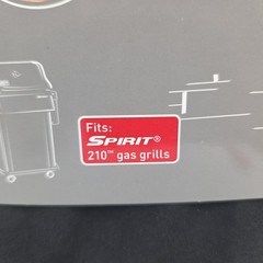 WEBER 7105 Spirit 210 Gas Grill Premium Cover w/ Storage Bag 29″ x 25″ x 42″ H