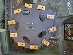 Optimized Cutting Disc and/or Spindle Cover for Yarbo Robot Lawn Mower