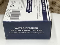 Fil-Fresh NSF Certified Pitcher Water Filter, Replacement 2 Pack Sealed Inside