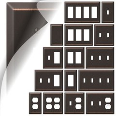 Century Bronze Switch Plate Cover Oil Rubbed Wallplate