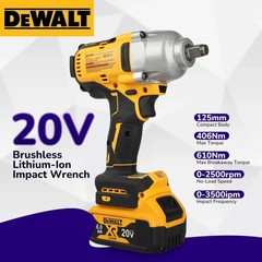 For DeWALT DCF900 20V Brushless Impact Wrench 1/2″ 1898Nm High Torque Cordless