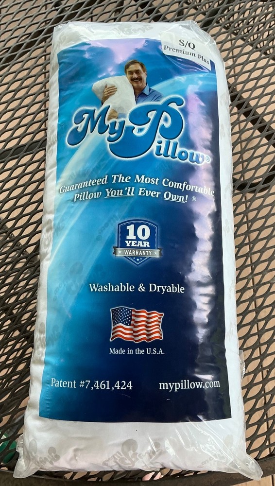 NEW My Pillow Classic Premium S/Q White Original Standard Queen (sealed)
