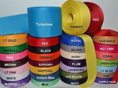 3/8″, 5/8″, 7/8″, 1.5″ Grosgrain Ribbon 5 Yards of 1 Color Solid Bulk Wholesale