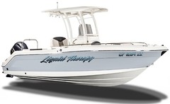 Boat Name Decal 4×24″ / Custom Hull Graphic / Premium Marine Vinyl Lettering GRB