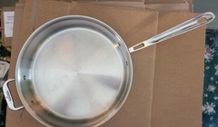 All-Clad Copper Core 5 Qt Sauté Pan Frying Pan Handcrafted in USA