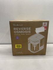 Bluevua RO100ROPOT-UV Countertop Reverse Osmosis Water Filter System White