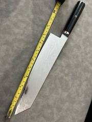 9.5″ 240mm S35VN Powder Steel Damascus Japanese Kiritsuke Gyuto Chef Knife K-Tip