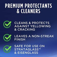 303 Products Marine Clear Protective Cleaner – Cleans and Protects Vinyl and