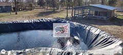 35×60 Pond Liner, durable,strong, waterproof,fish safe, HDRPE, Free Shipping!