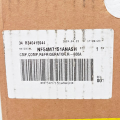 OEM Samsung Refrigerator R600A Compressor NF54M7151ANASH