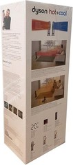 Dyson Hot+Cool AM09 Tower Bladeless Fan Heater – White/Silver (Renewed)