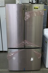 GE GNE27JYMFS 36″ Stainless 27.0 Cu. Ft. French Door Refrigerator NOB #160916