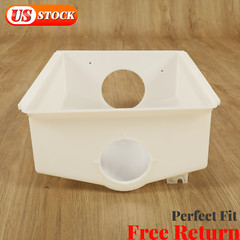 WPW10670845 Refrigerator Ice Bucket Container Whirlpool Refrigerator White New
