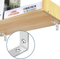 1.5″ L-Shaped Bracket Corner Brace Stainless Steel Bracket Right Angle w/Screws