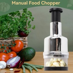 Vegetable Fruit Salad Hand Chopper Cutter Onion Garlic Food Slicer Dicer Peeler