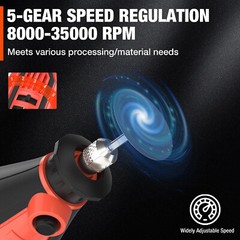 1.2Amp Corded Dremel Rotary Tool Kit With 306PC Rotary Tool Dremel Accessory Kit