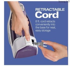 Hamilton Beach Durathon Digital Retractable Cord Iron, Silver, Model 19902F