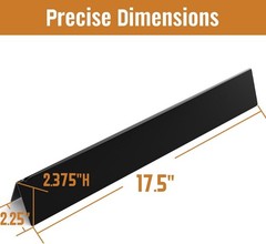 17.5 inch Stainless Steel Flavorizer Bars for Weber Genesis 300 Series (5 pack)