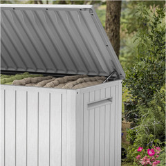 Keter 170 Gal. Resin Deck Box Large Indoor/Outdoor Storage