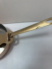 De Buyer Inocuivre Service 8 In Copper Sauté Pan W Brass Handle New 2.5 In H