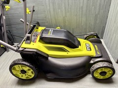RYOBI 18V Lawn Mower 16in USED Cordless Push Lawn Mower With Bag (Tool Only)