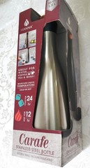 New Manna Carafe Stainless Steel Bottle Double wall insulated, 50 oz. 1.5 L