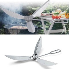 For Weber Kettle Grills Parts 22-1/2″ One-Touch Cleaning System Kit Metal/silver