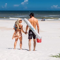 Shade – The Ultimate Wind-Driven Beach Umbrella, Effortless to Set Up,