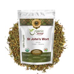 Organic Way St. John’s Wort Whole – Organic, Kosher & USDA Certified