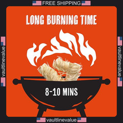 Trade Fire Starters 50 pcs Pine Wood Shavings Food-Grade Wax Indoor Outdoor