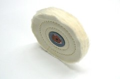 Jewelry Polishing Buffs Muslin White & Yellow Buff 4″ Jewelers Buffs Set of 2 Pc