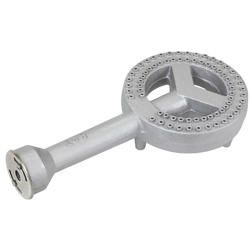 Bayou Classic BG12 High Pressure Cast Iron Silver Grill Burner 11 L in.