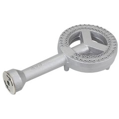 Bayou Classic BG12 High Pressure Cast Iron Silver Grill Burner 11 L in.
