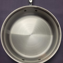 All-Clad D3 3-Ply Stainless Steel Sauté Pan with Lid & Handle 3 Quart NWT