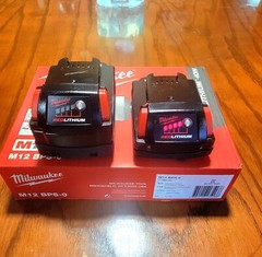 100% Guaranteed GENUINE- NEW Open Box-Milwaukee M18 5.0Ah And 1.5 Batteries