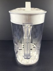 Pampered Chef Quick Stir Pitcher Family Size 1-Gallon Checkerboard USA Free Ship