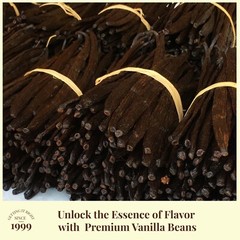 Bulk Vanilla Beans Grade A, Gourmet Vanilla Beans For Vanilla Extract