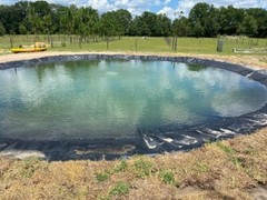 Pond liner 30 Mill -HDRPE Strong 6×20 16×16 15×25 20×20 30×30 25×30 40×40 40×60