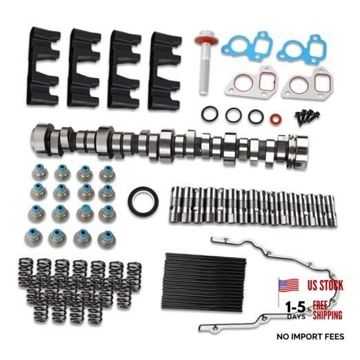Stage 2 Camshaft Kit Compatible with 1997-2007 GM Chevy GMC LS Engines 5.3L