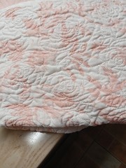 Room To Room Quilt Throw Floral Pink 50″×60″ Any Room